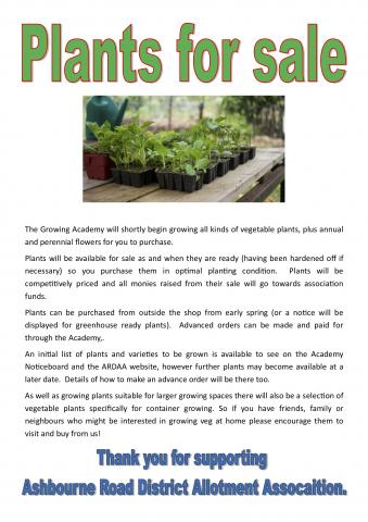 Plants for Sale