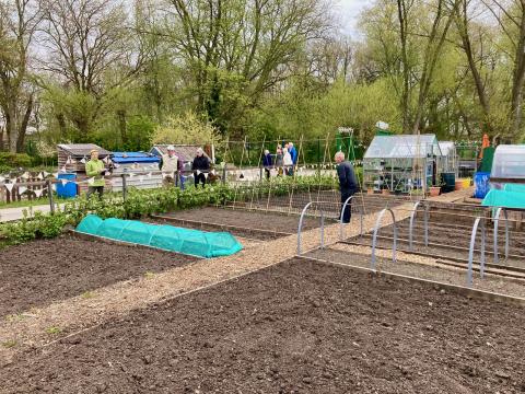 Plot 1 on NGS Open Day